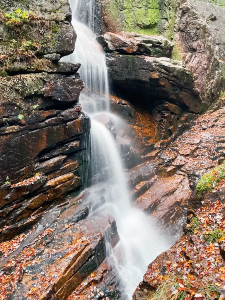 flume gorge franconia notch state park white mountains new hampshire